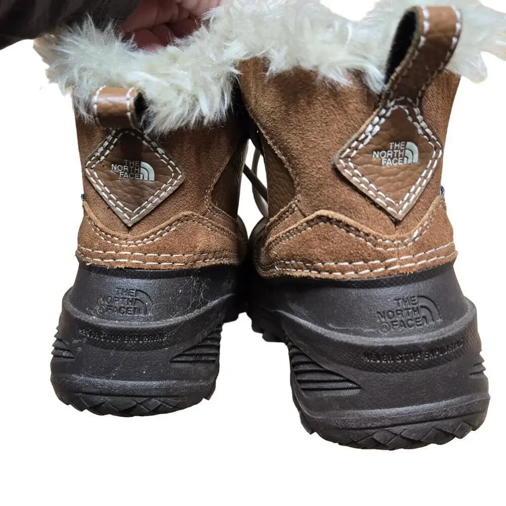 The North Face Shellista Extreme Brown Kids Boots Size 12